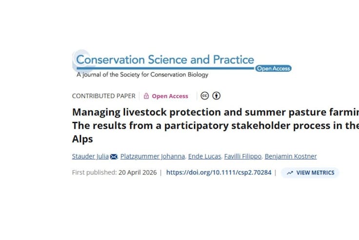Managing livestock protection and summer pasture farming - new publication