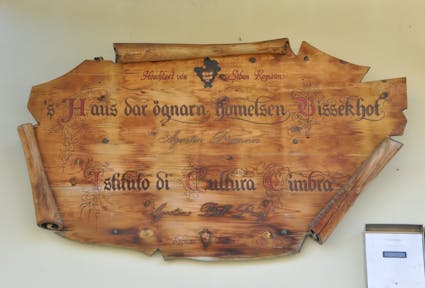 Where medieval German still survives