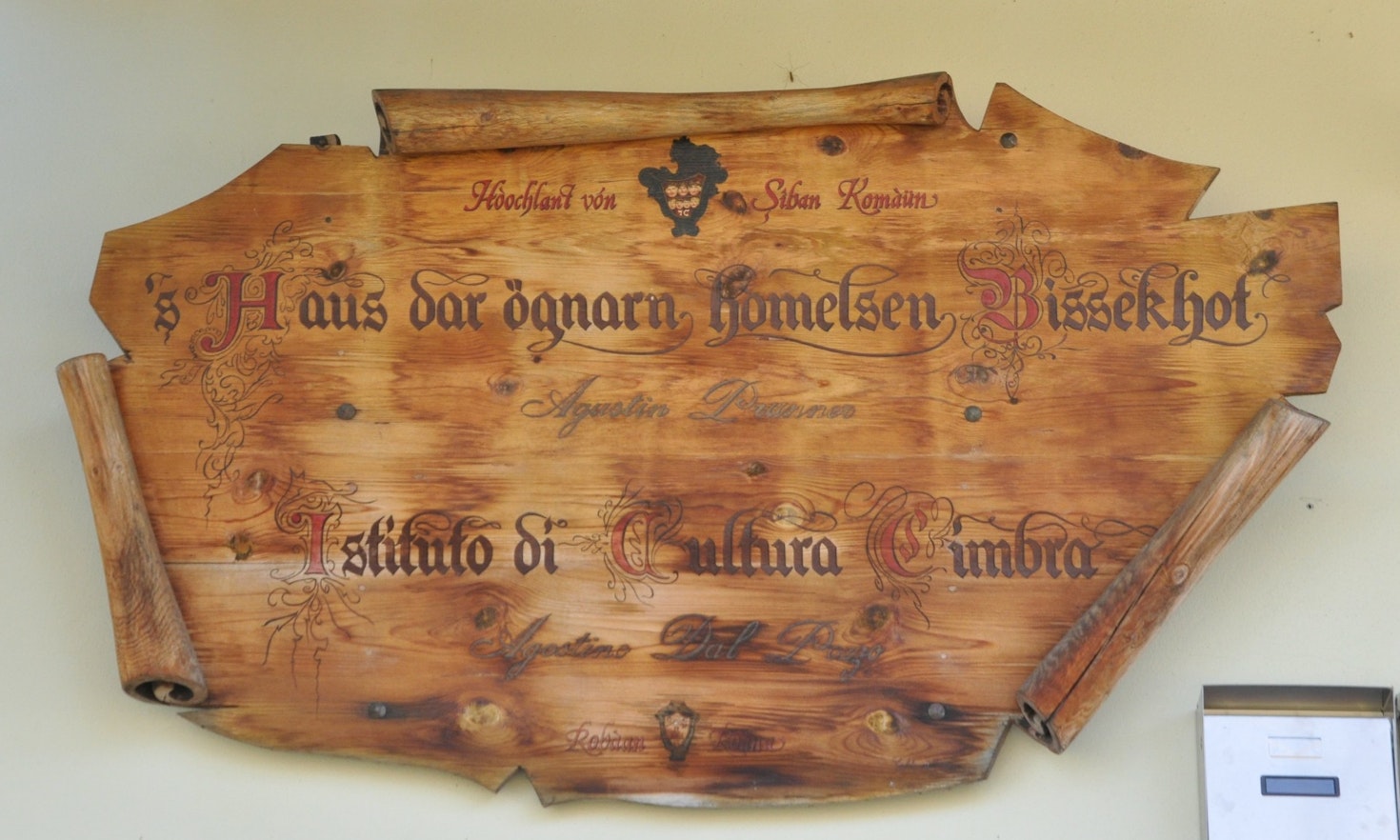 Where medieval German still survives