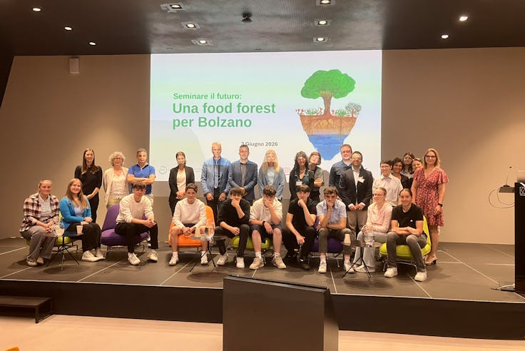 Seminare il futuro: scuola e ricerca insieme per una food forest a Bolzano