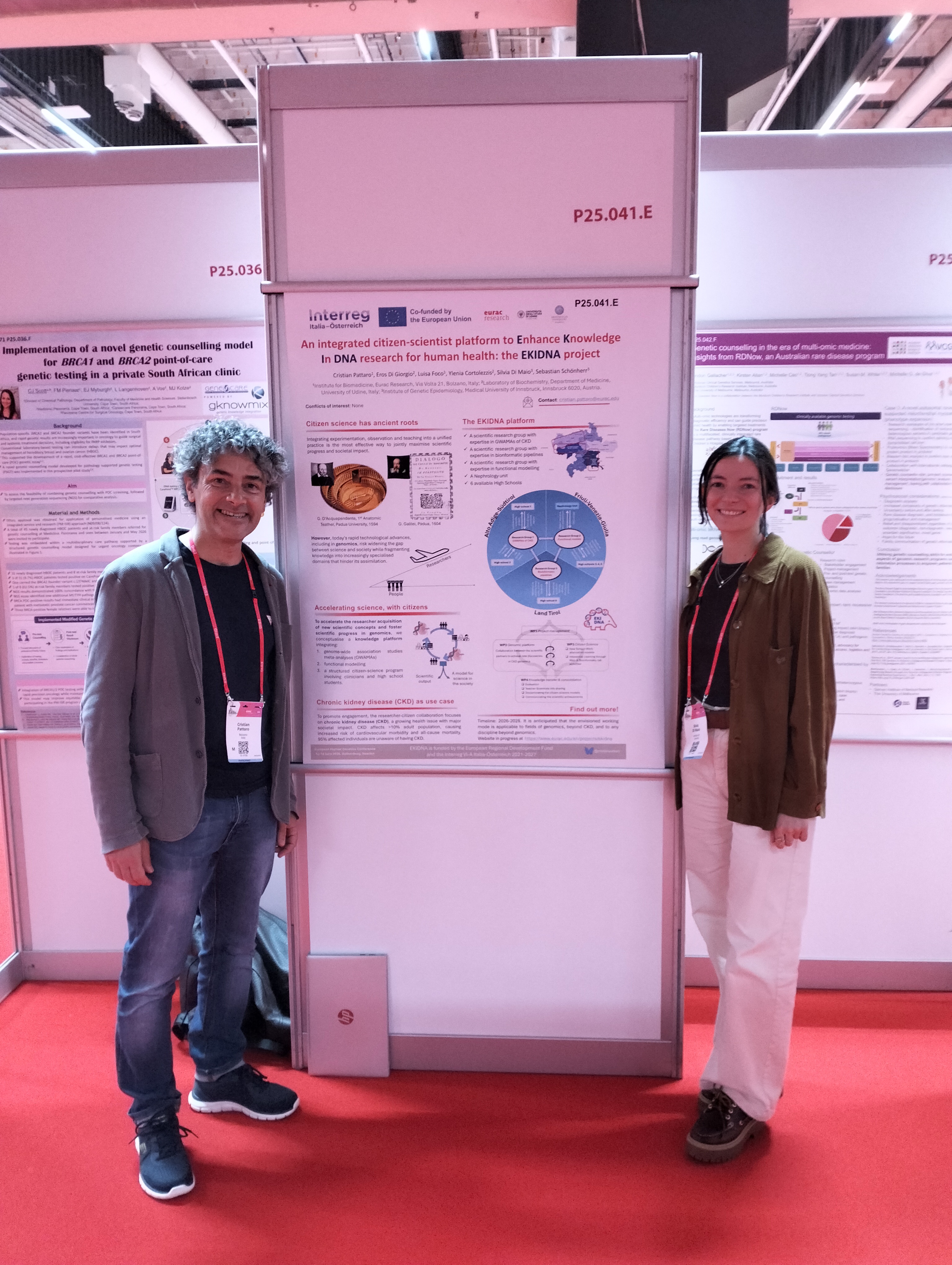 EKIDNA auf dem ESHG-Kongress 2026 vorgestellt