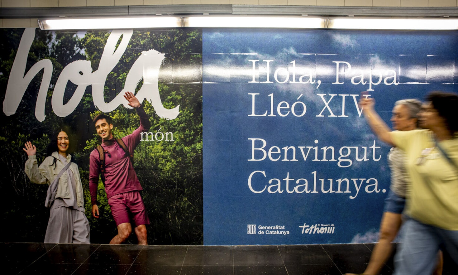 The Pope in Barcelona: Catalan language and visibility in the spotlight