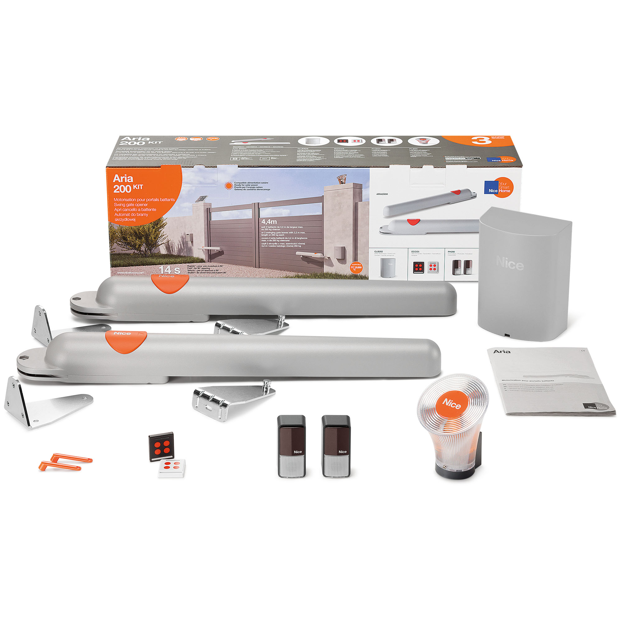 Automatizari Porti Batante Nice ARIA 200 KIT