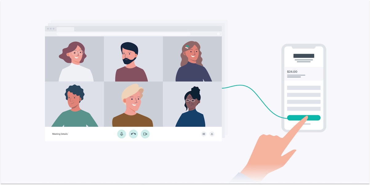 moonclerk sell access to zoom calls recurring payments 1