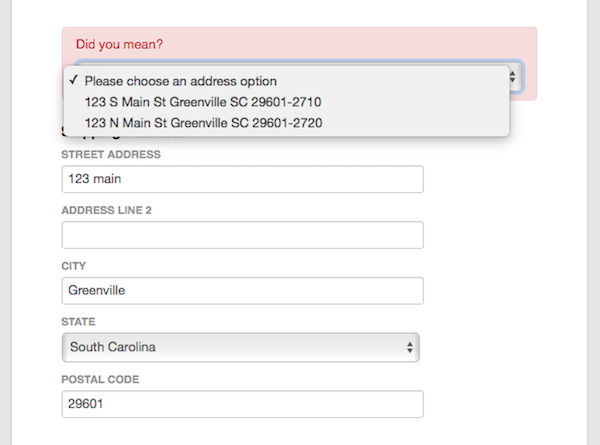 address verification 2