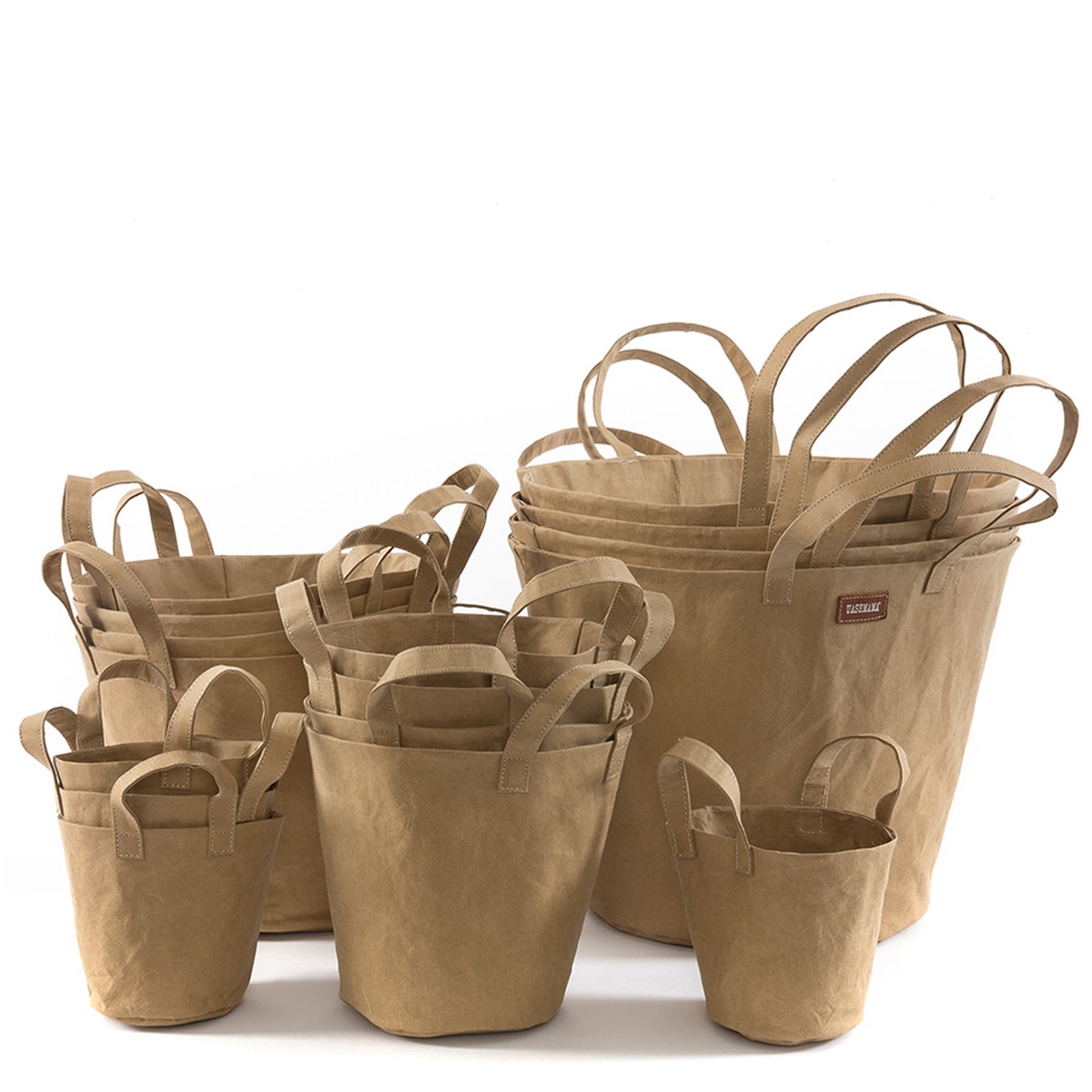 【UASHMAMA】PANIERE BUCKET バケット ロゴ トート バッグ Uashmama Storage Bucket/Basket/Planter/Storage Solution