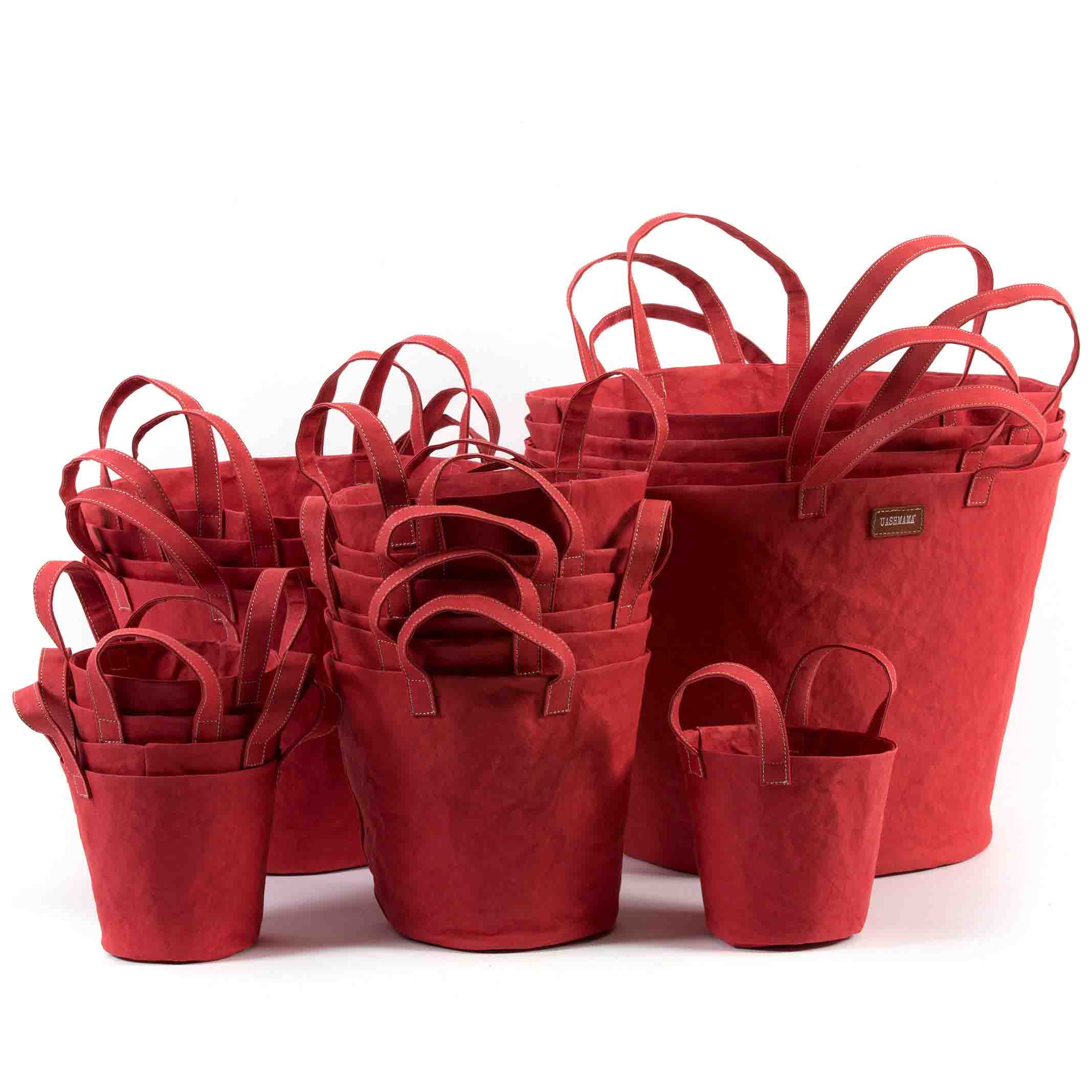 【UASHMAMA】PANIERE BUCKET バケット ロゴ トート バッグ Uashmama Storage Bucket/Basket/Planter/Storage Solution