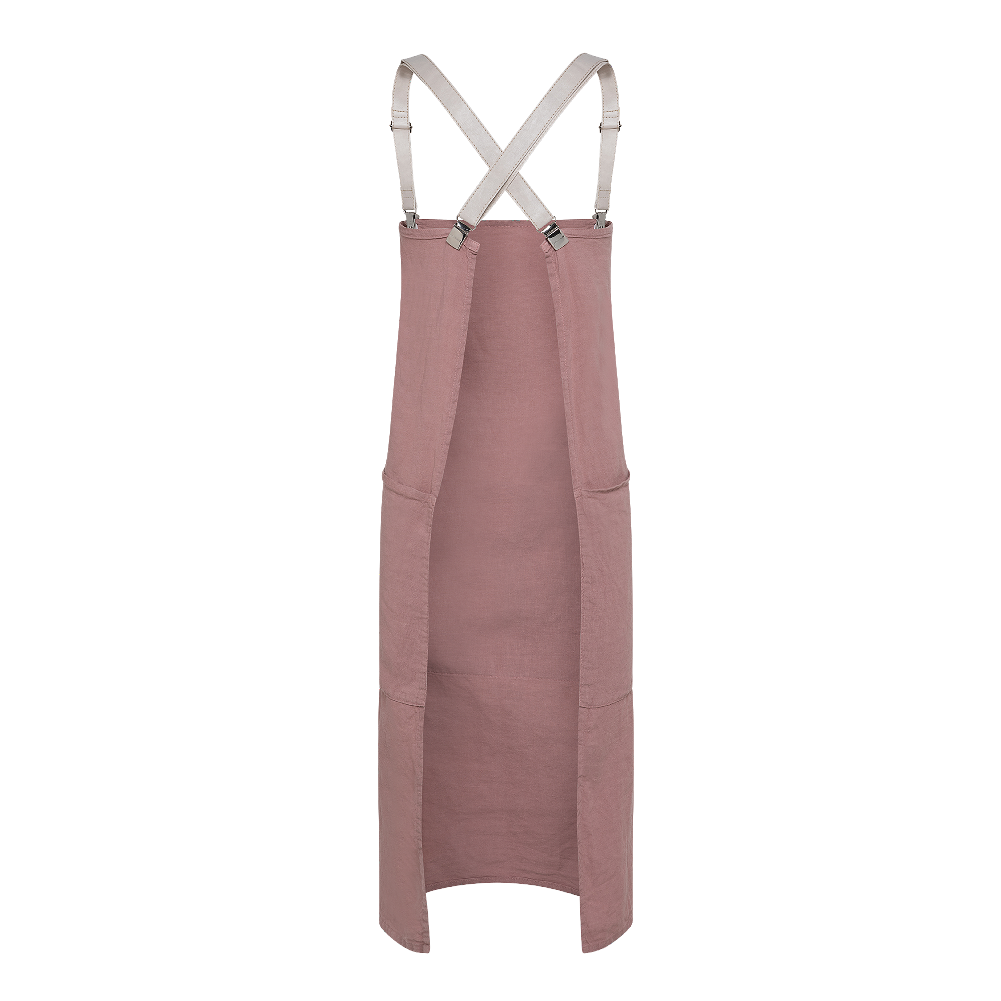 UASHMAMA Linen Apron Quarzo