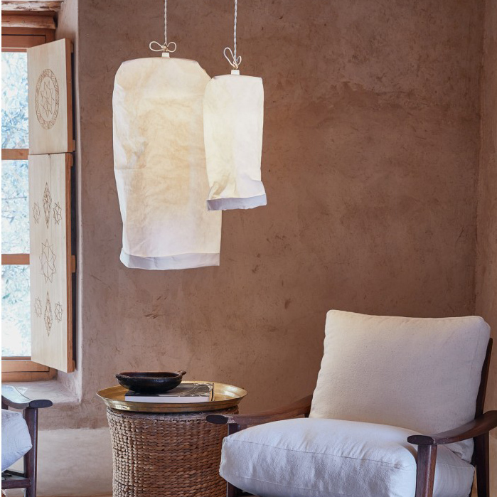 UASHMAMA Hanging Lamp Large White