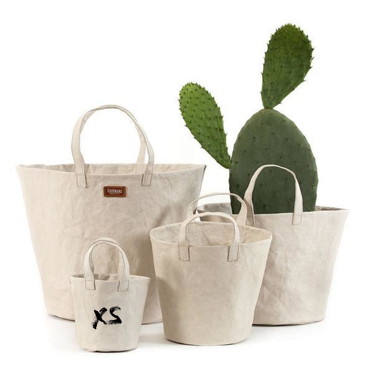 【UASHMAMA】PANIERE BUCKET バケット ロゴ トート バッグ Uashmama Storage Bucket/Basket/Planter/Storage Solution