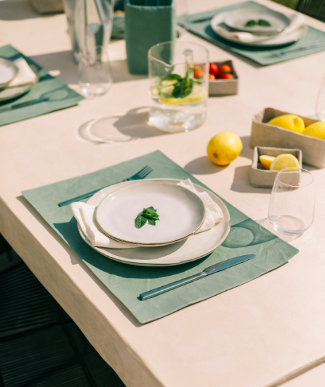 HOW TO SET A TABLE WITH UASHMAMA® PLACEMATS