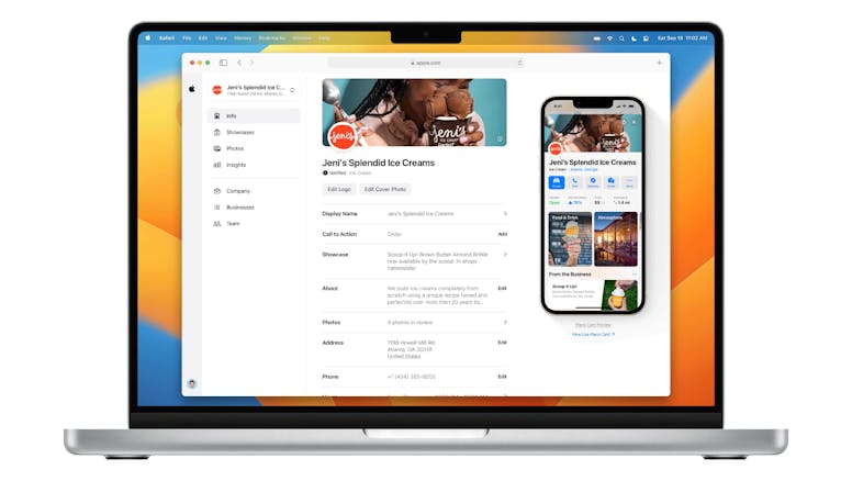 Apple Business Connect Onboarding