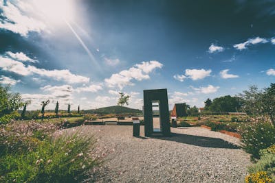 casadei estate suvereto garden architectural elements