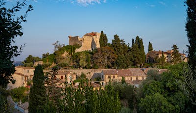 suvereto abtisches italienisches Dorf toskana