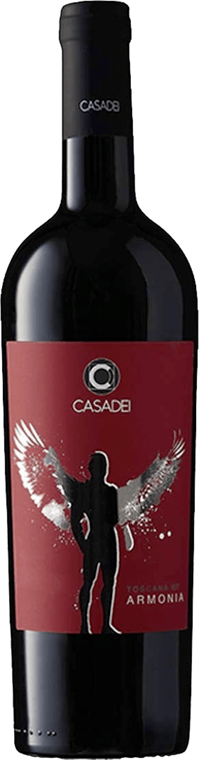 armonia rosso toscano tenuta casadei bottiglia