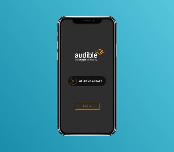 Audible Onboarding Mobile App