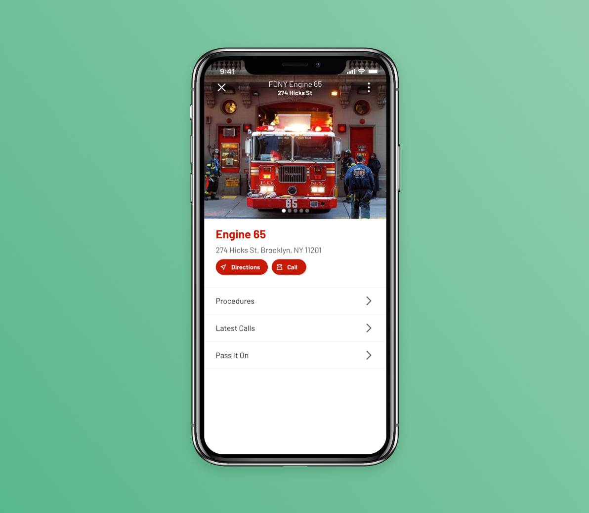 FDNY Concept app