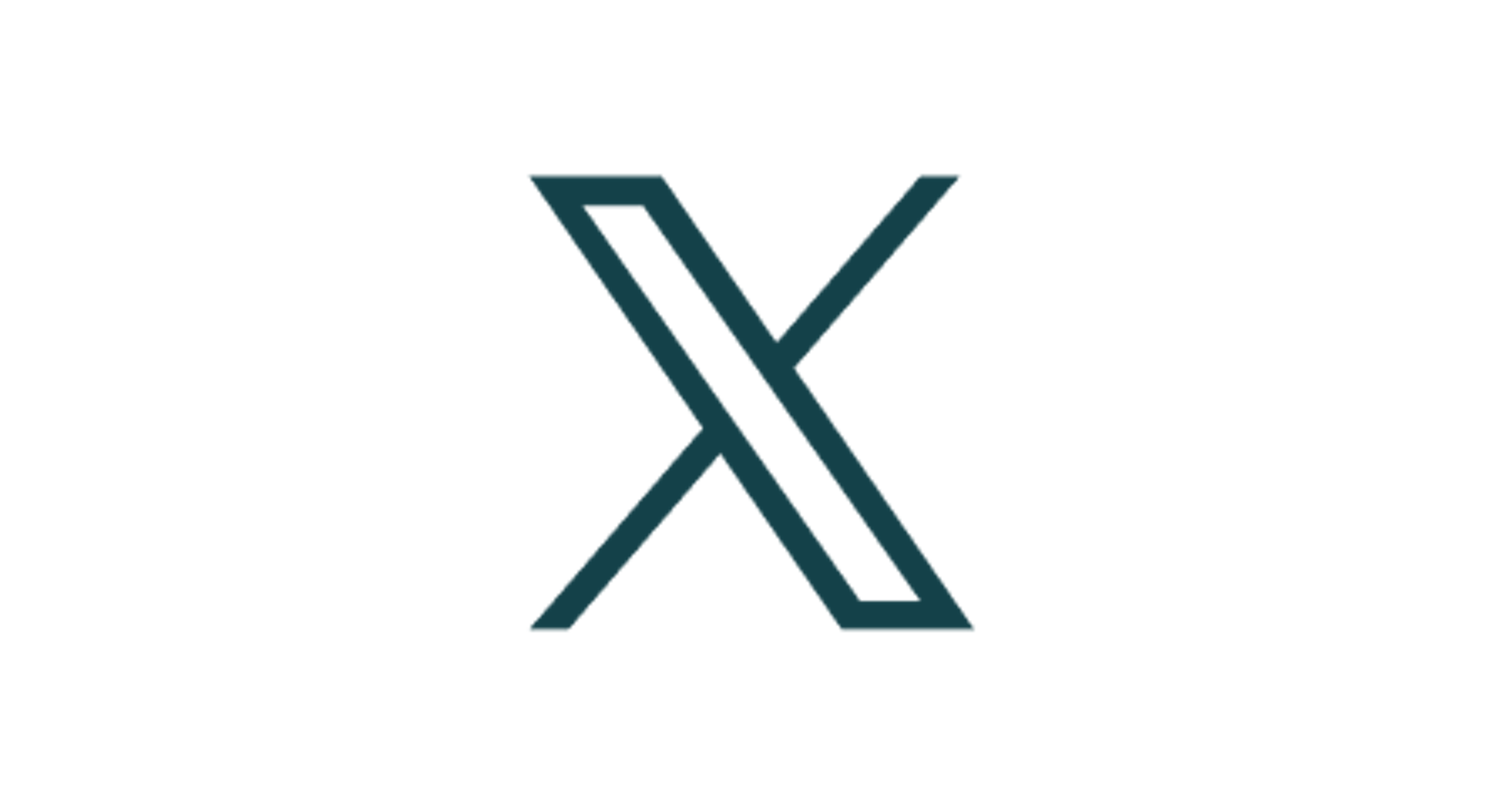 X (Twitter) logo
