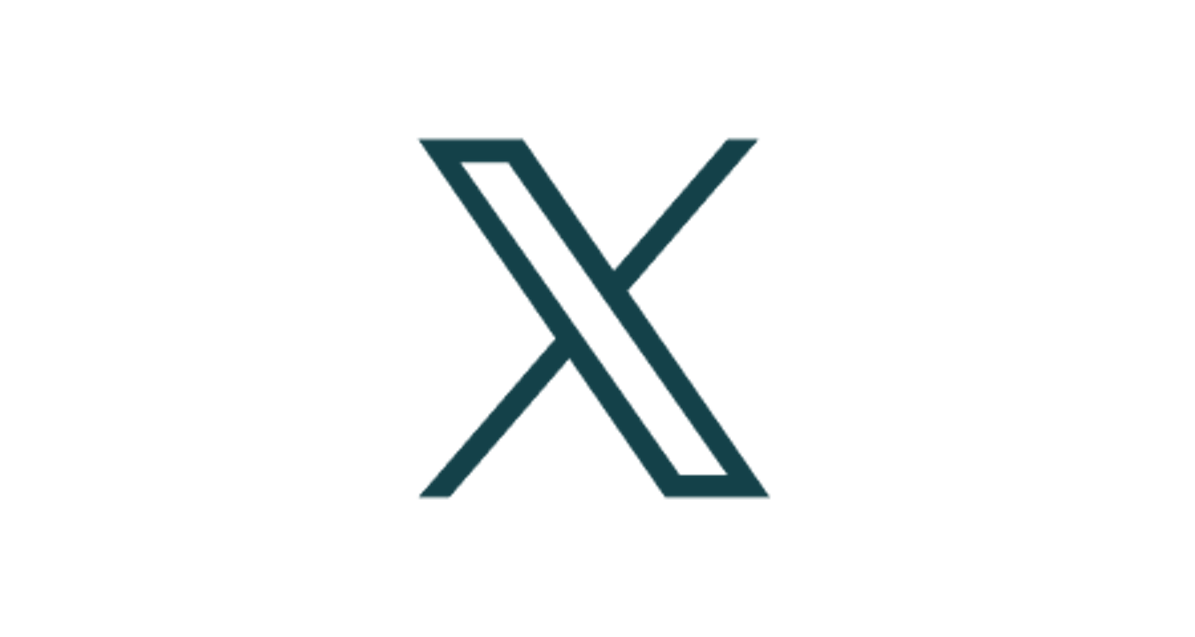 X (Twitter) logo