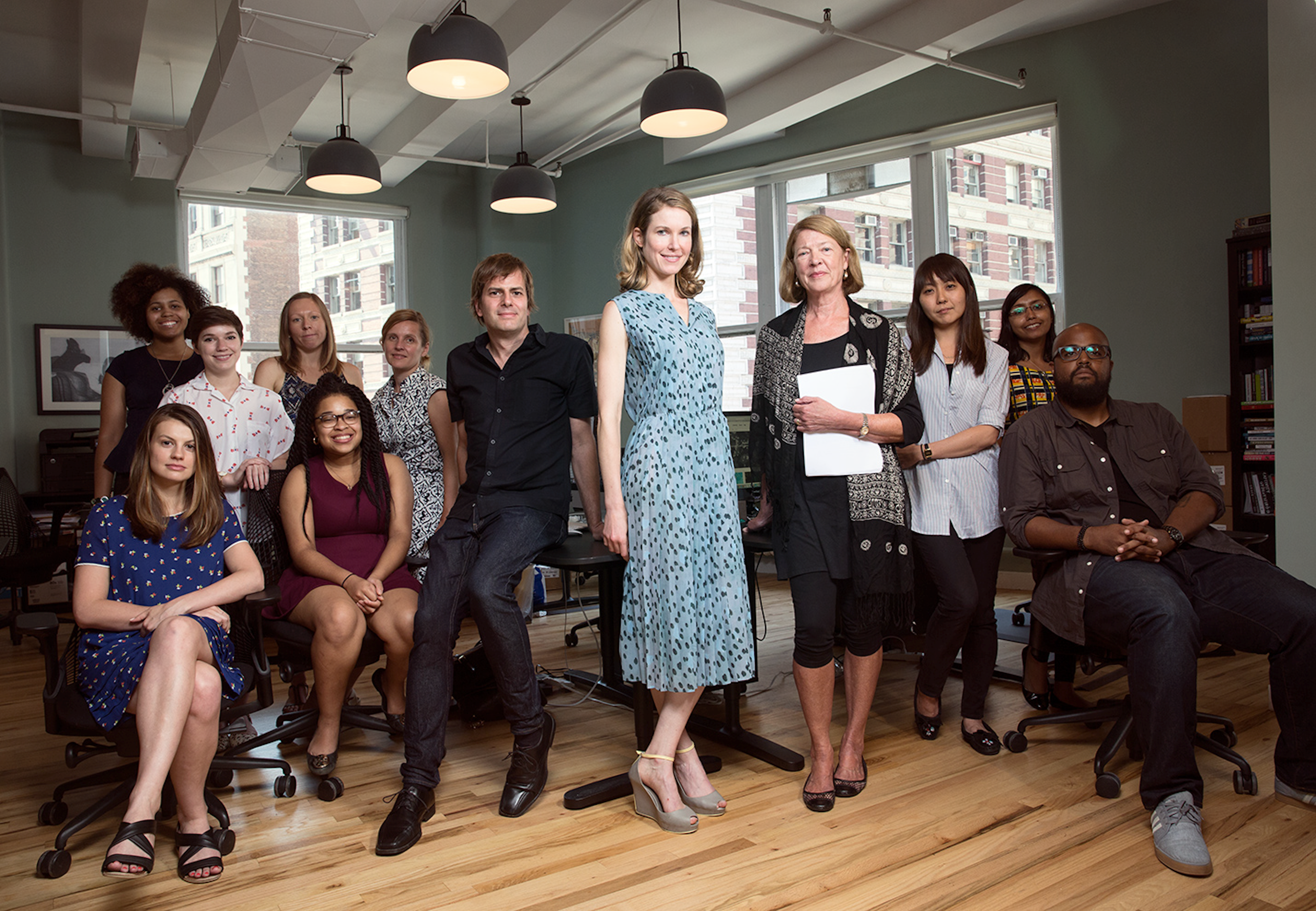 a group photo of the catapult team