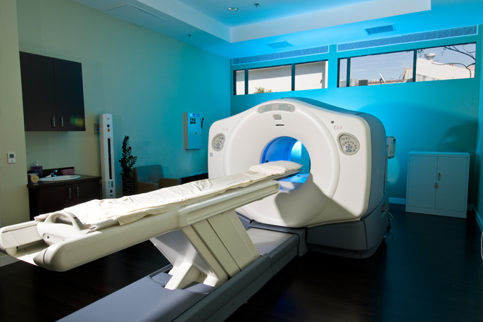 CT body scan machine