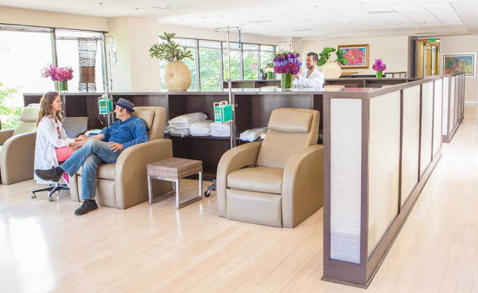 Private Chemotherapy Infusion Rooms Los Angeles