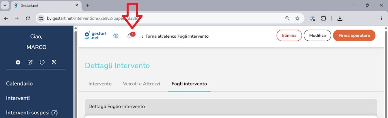 Numero di notifiche