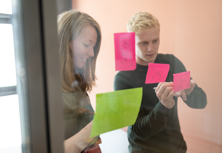Designers working together