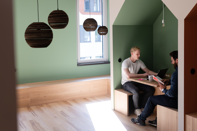Designers at work in Tangity Munich studio