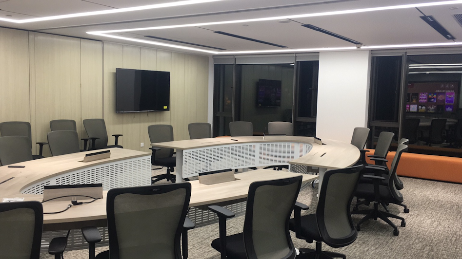 Meeting room in the Tangity Shanghai studio