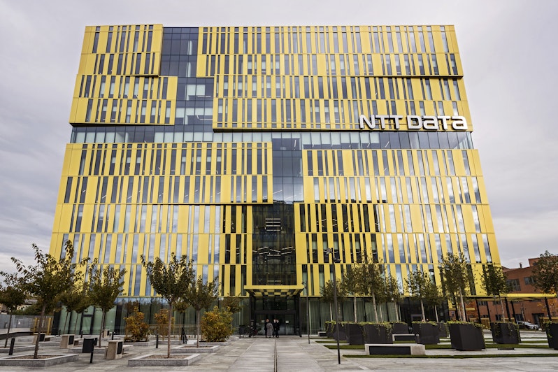 NTT Data building in Milan