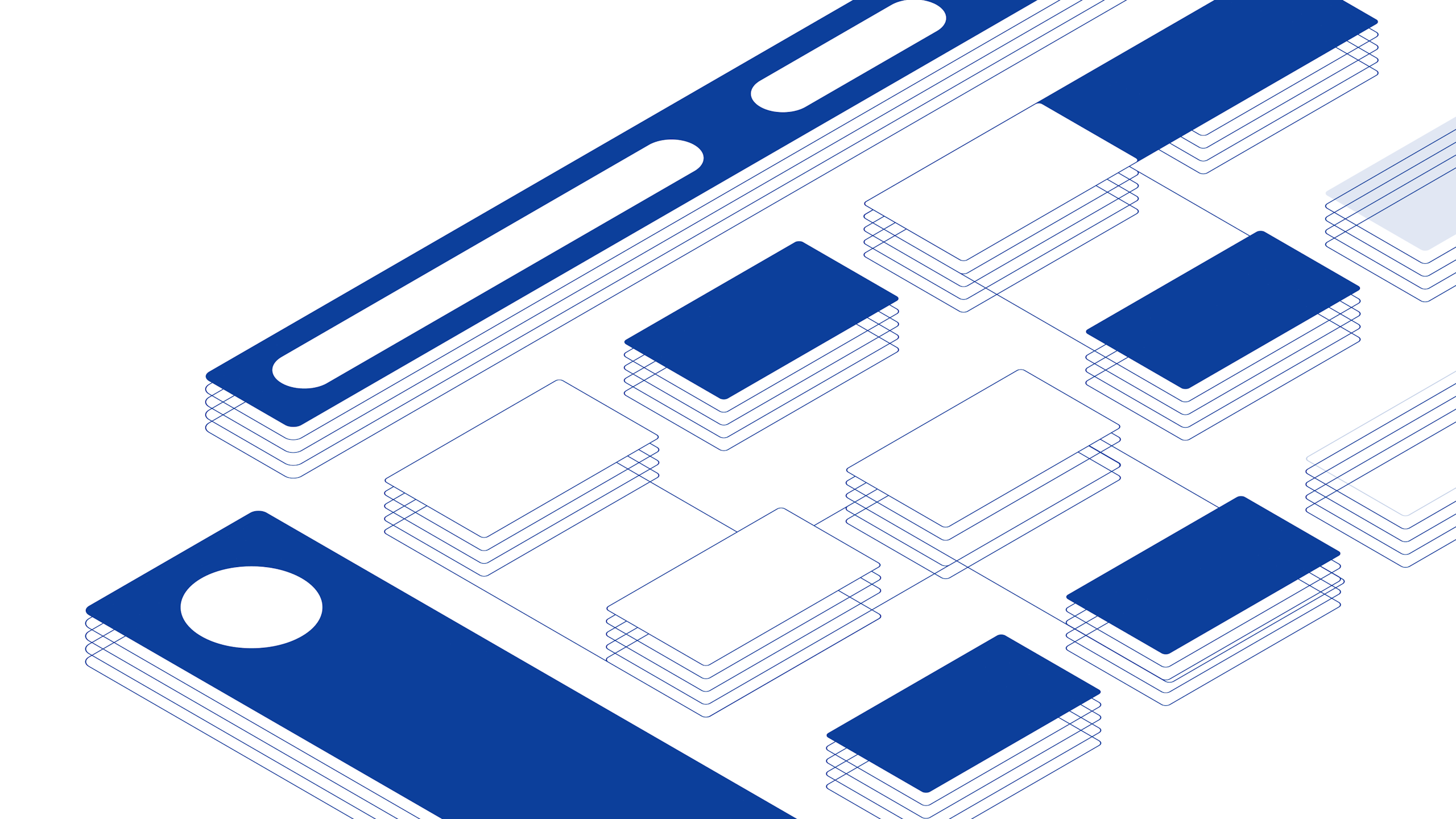 Graphic Representation of Service Blueprint System