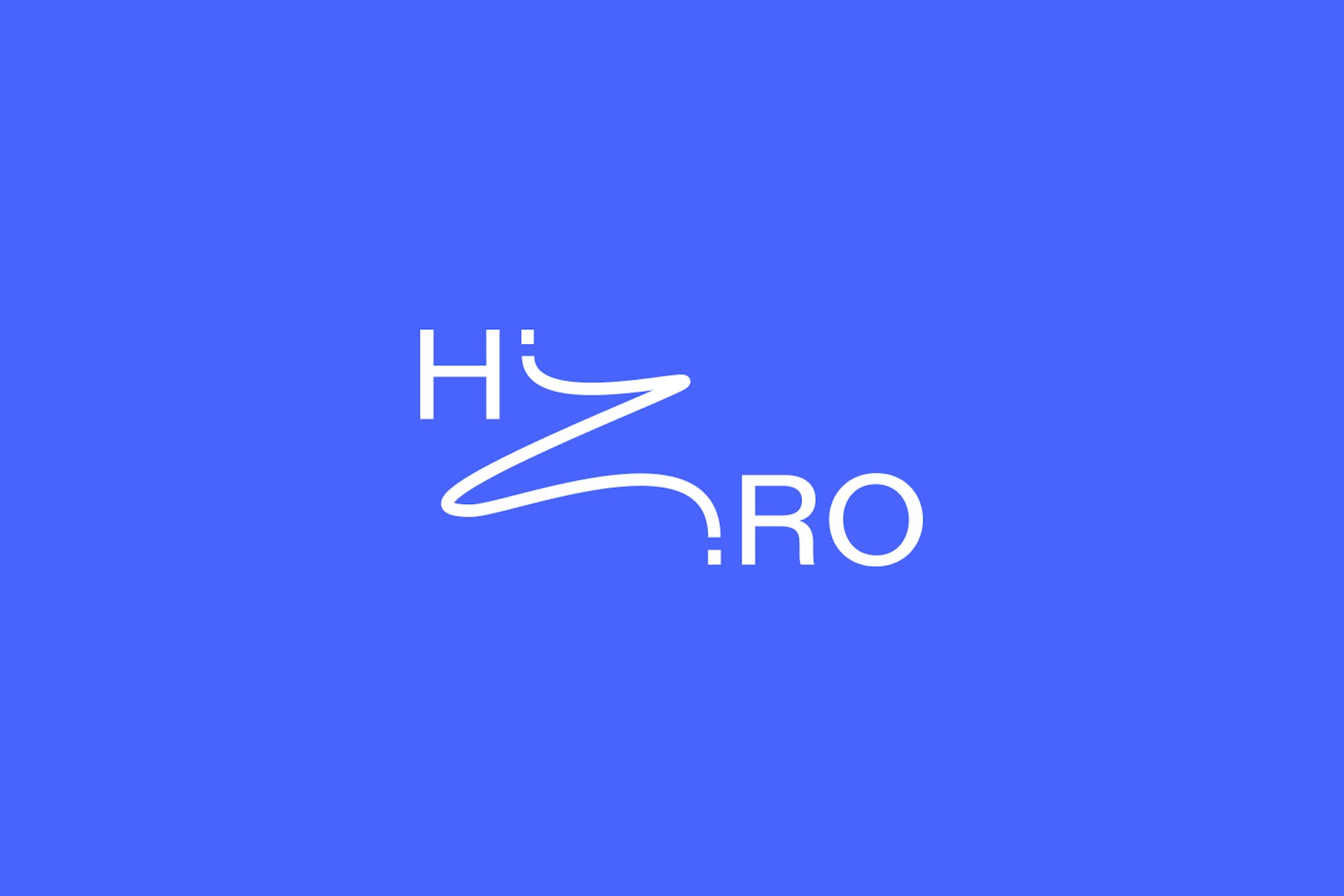 HiRO logo on blue background