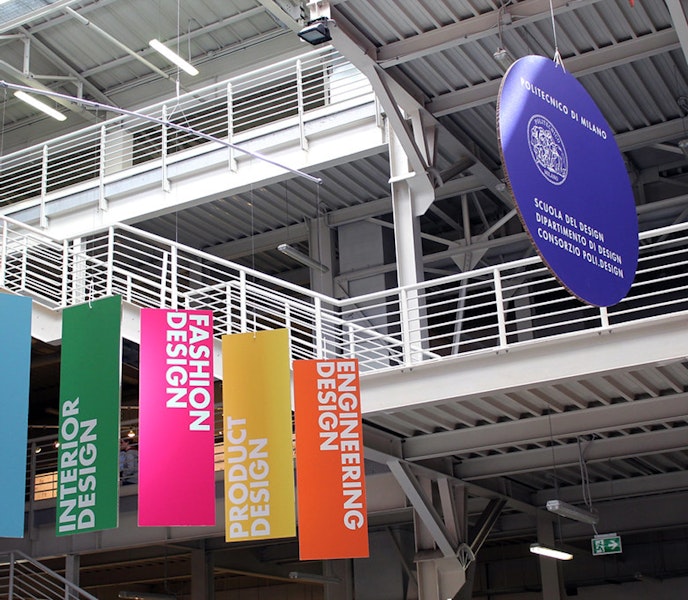 Staircase of Politecnico di Milano Design School