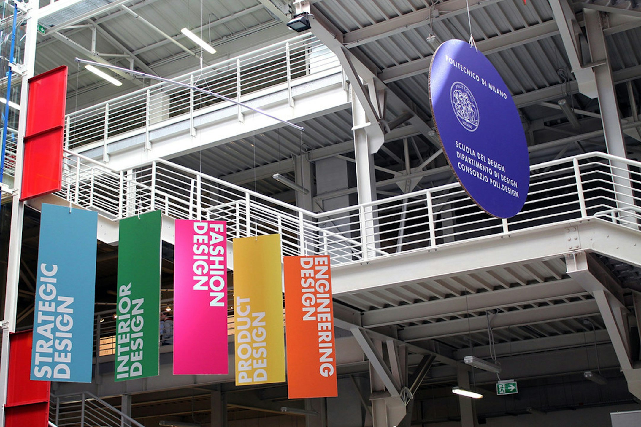 Staircase of Politecnico di Milano Design School