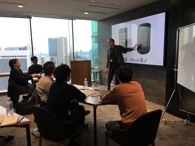 Antonio Grillo teaches in Tokyo