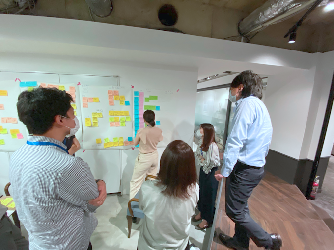 Clients and designers are discussing each other.