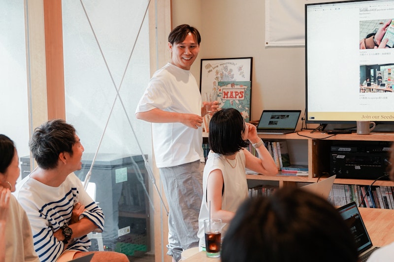 Tokyo untanglers go offsite meeting