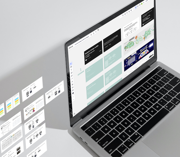 Inclusive design toolkit shown on macbook