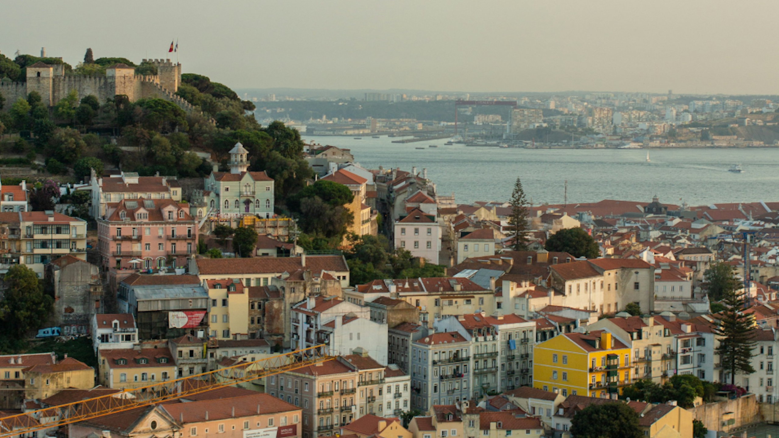 Lisbon Skyline by Katya Shkiper