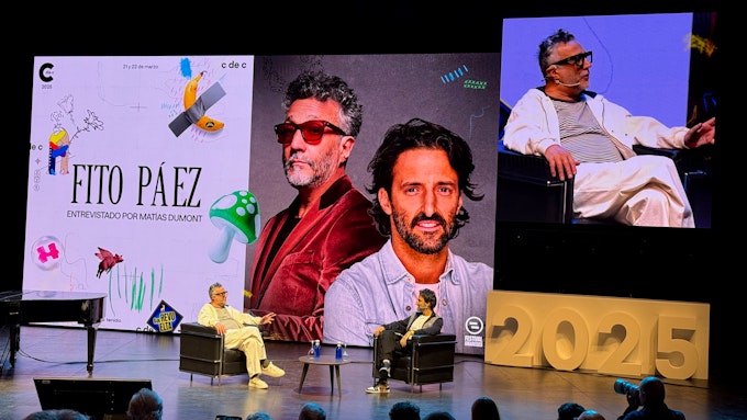 The stage at the Club de Creatividad 2025.