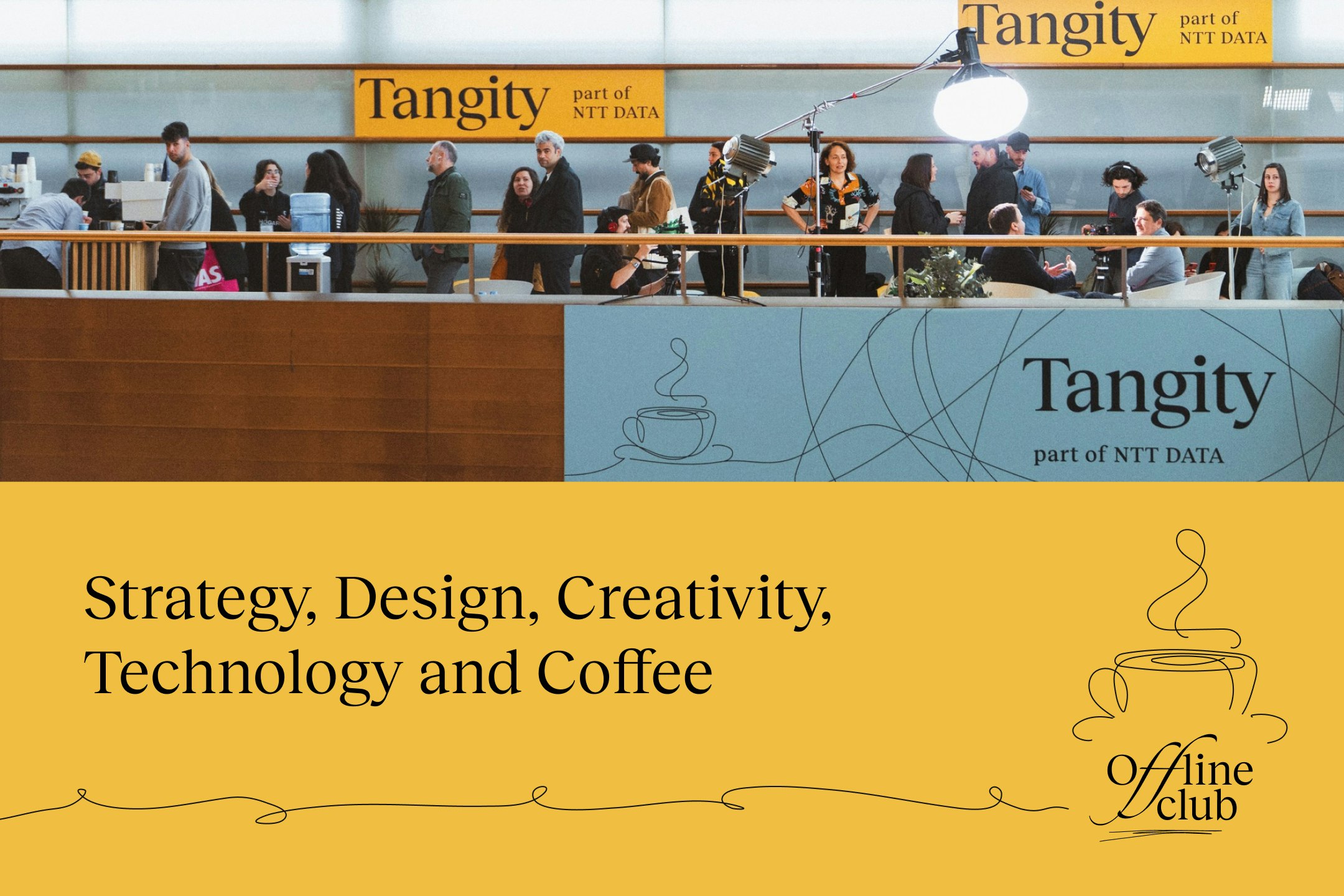 The Tangity Offline Club at the Club de Creatividad 2025.