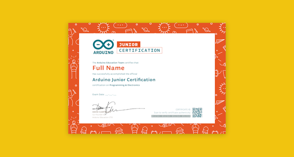 Arduino Junior Certification