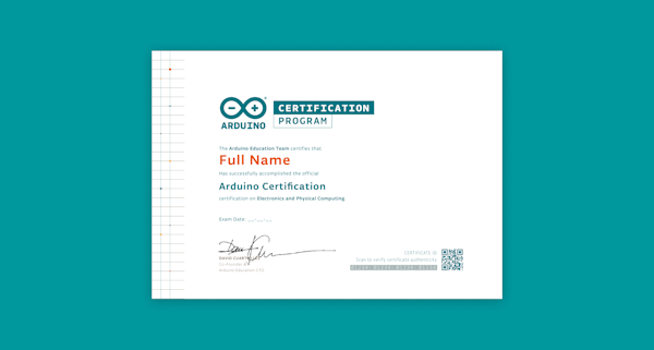 Arduino Certification