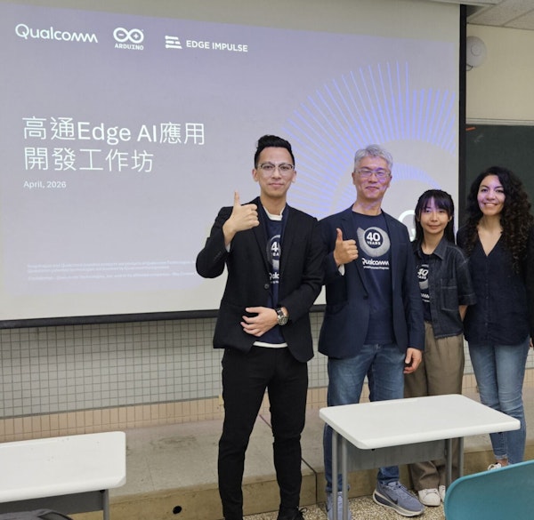Taiwan students dive into Edge AI with the UNO Q
