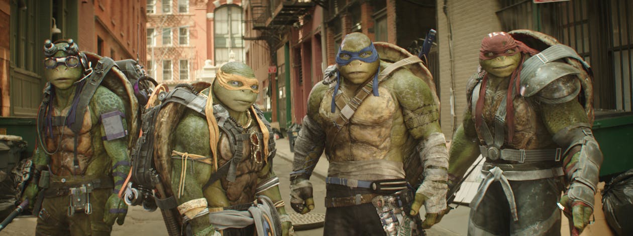 (c) 2018 Paramount Pictures.TEENAGE MUTANT NINJA TURTLES is a trademark of
Viacom International Inc./Lula Carvalho