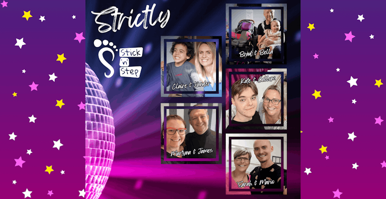 Strictly Stick 'n' Step Contestants