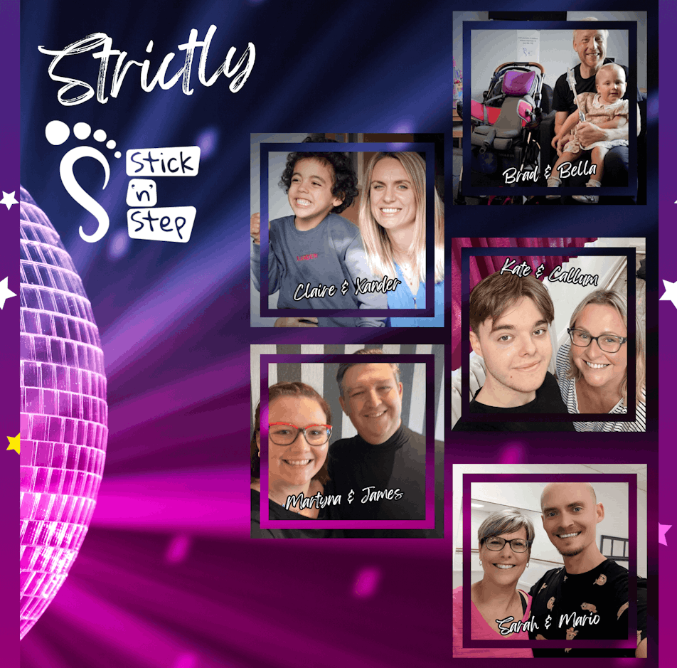Strictly Stick 'n' Step Contestants