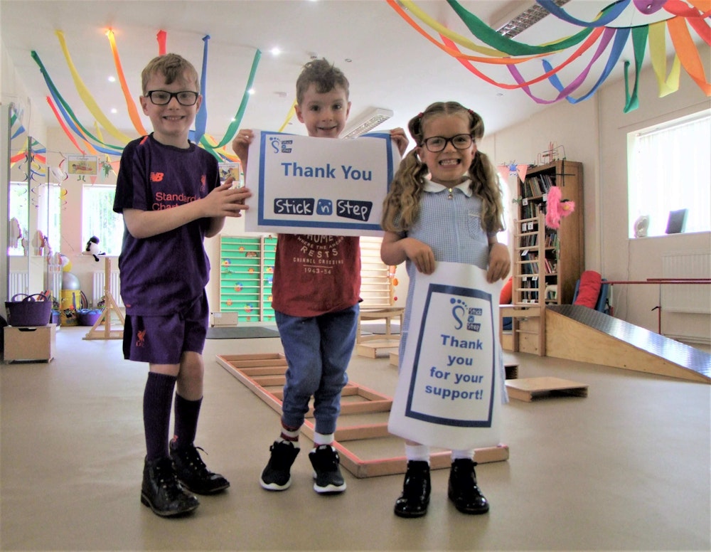 Complete Your Donation Stick N Step