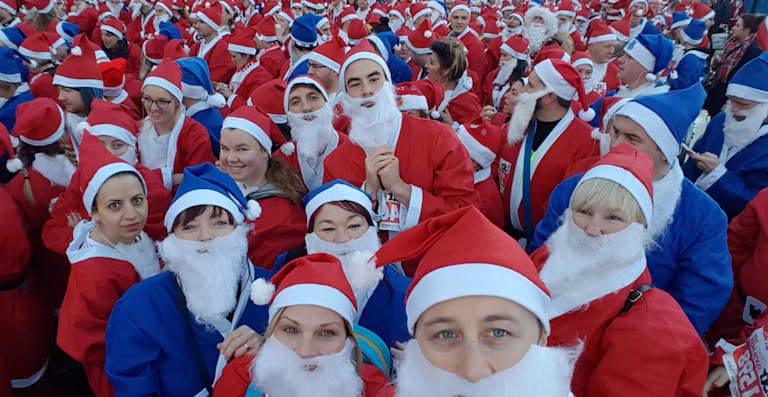 Run the Santa Dash for Stick 'n' Step